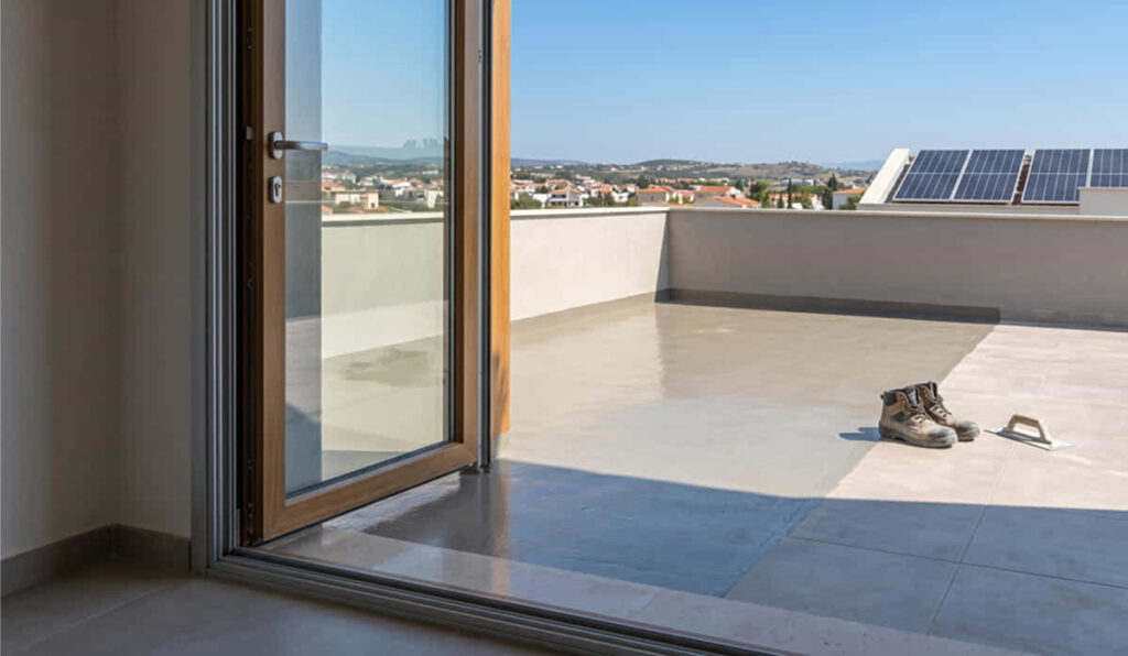 suelo de terraza